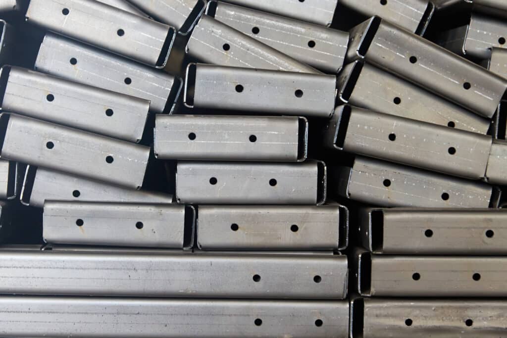 hole placement in metal fabrication